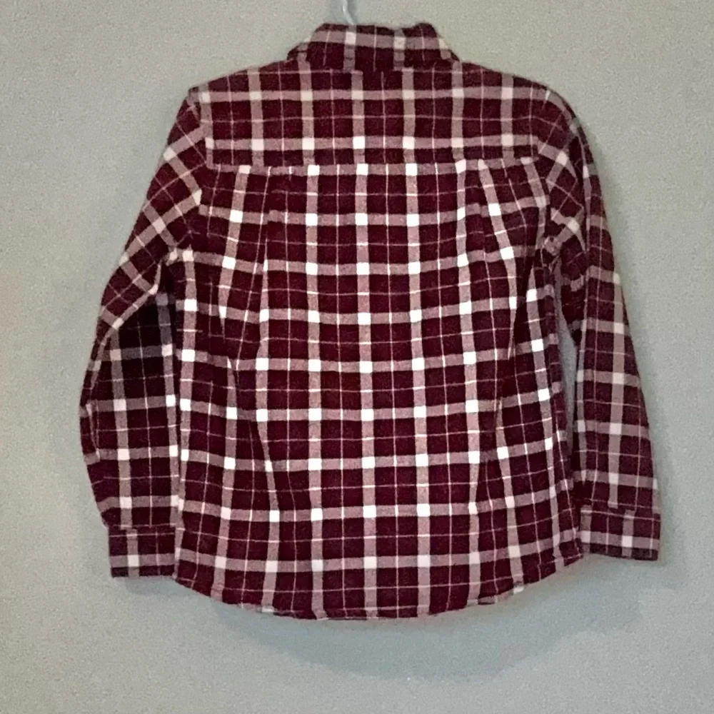 The Children's Place Red, Black and White Button‎ Down Shirt